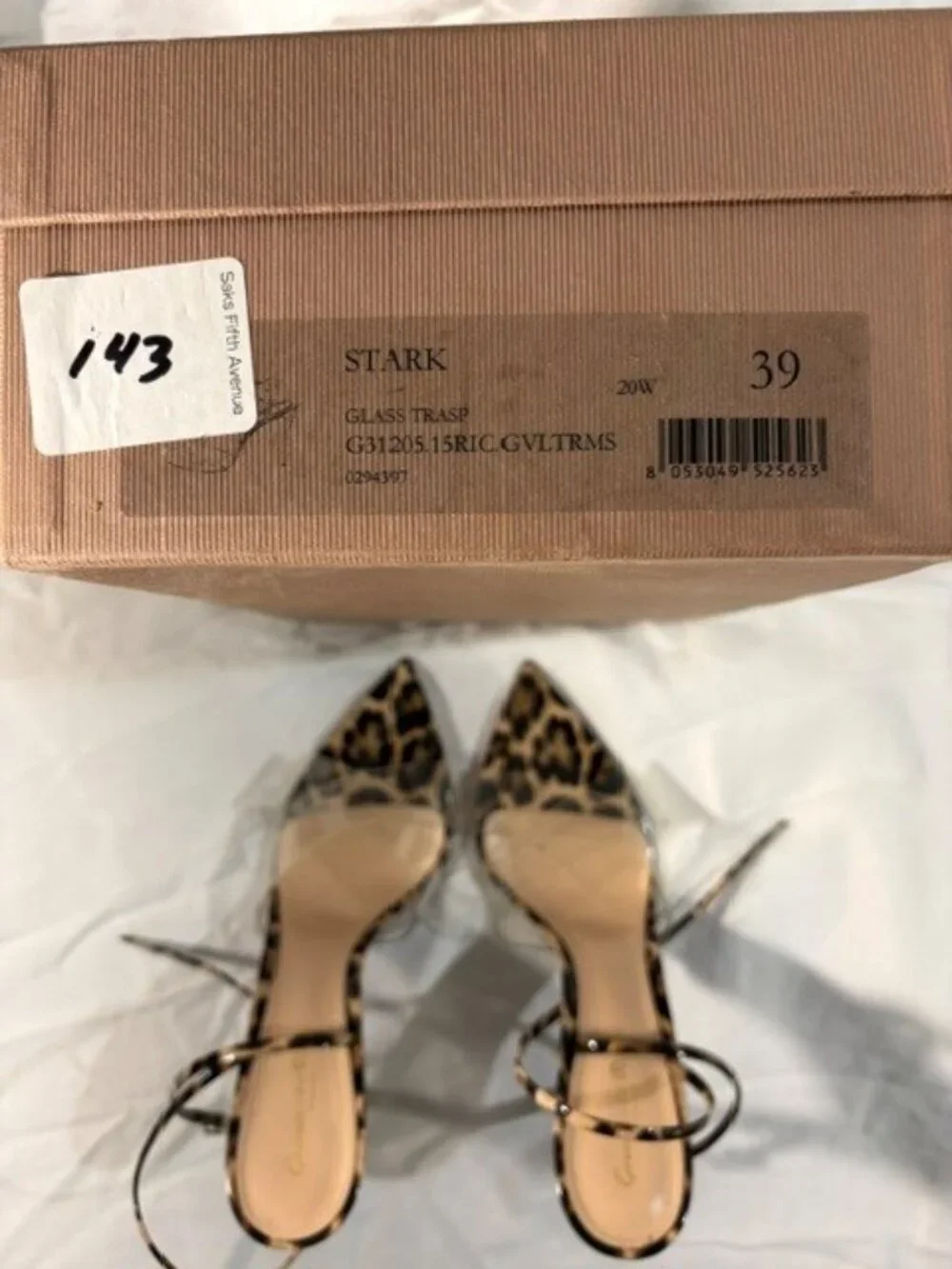Gianvito Rossi Stark Trasp Leopard